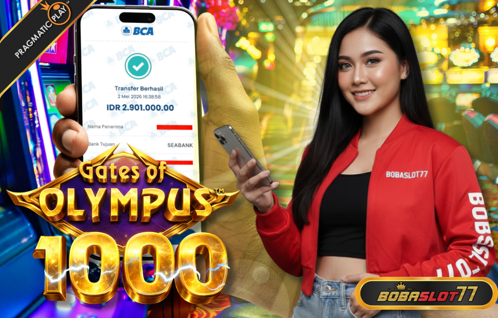Selamat kepada user id : agxxxxx0 Rp 2.901.000 di Game GATES OF OLYMPUS 1000 PRAGMATIC PLAY Cair Gk Sampe 1 Menit! Menang Mudah di Bobaslot77